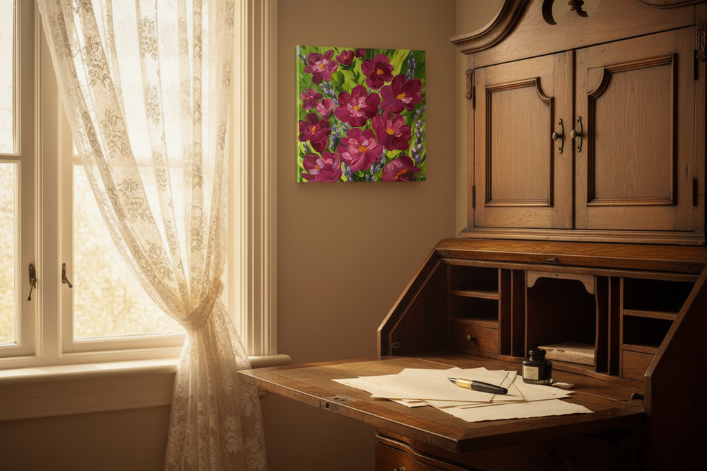 The Beauty of Friendship - Secretary Desk Lifestyle