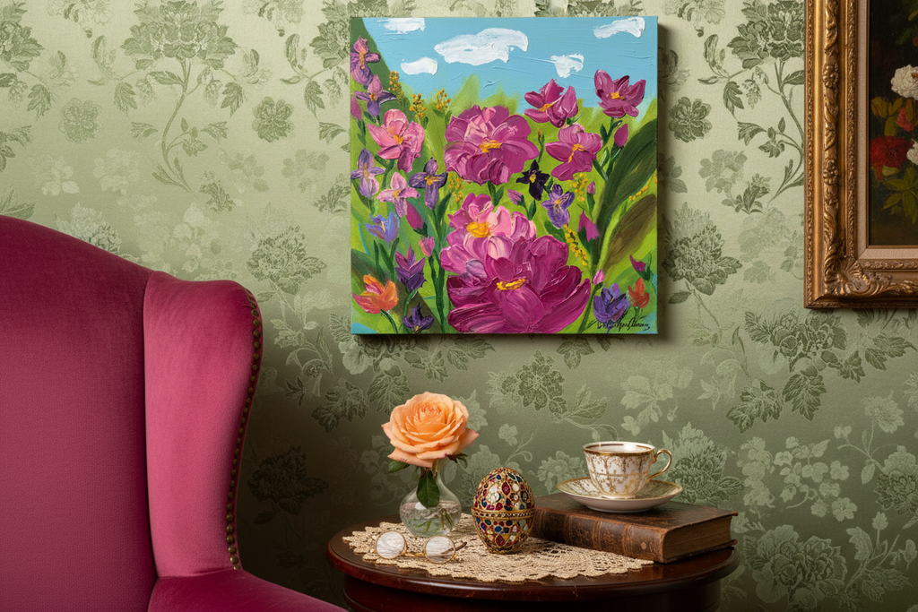 Where Hope Blooms - Unframed Lavish Vignette